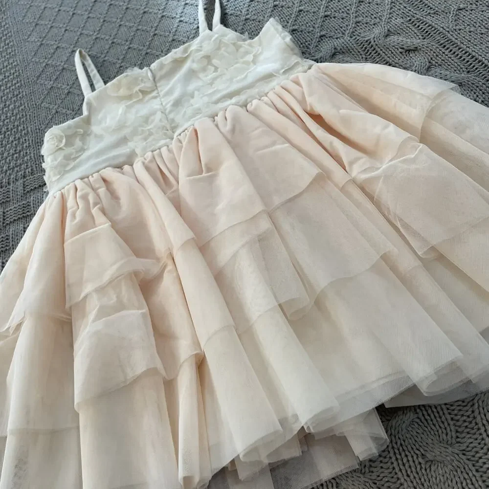 SHEIN Tulle Twirl Party Dress ~ 12/18M